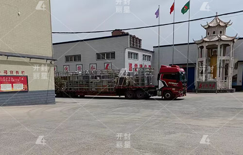 麗星機械發(fā)往鶴壁日產(chǎn)六噸方便粉絲烘干線(xiàn)