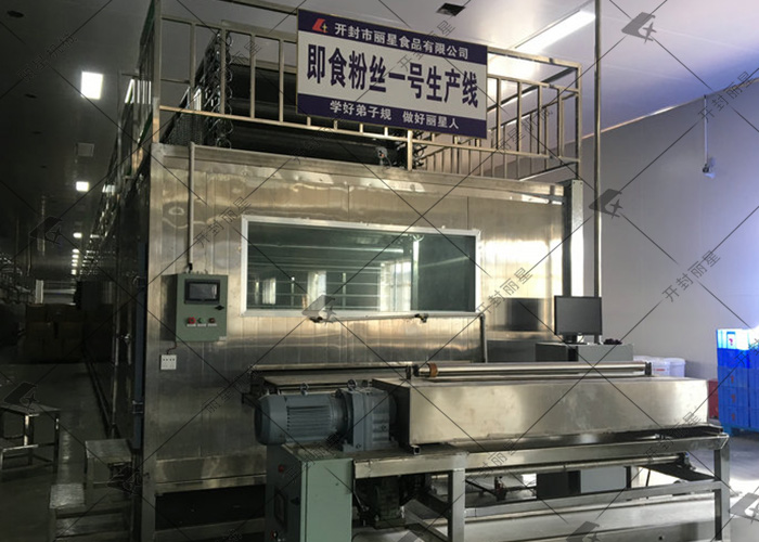 麗星酸辣粉生產(chǎn)線(xiàn)生產(chǎn)的粉絲，為何復水速度更占優(yōu)？